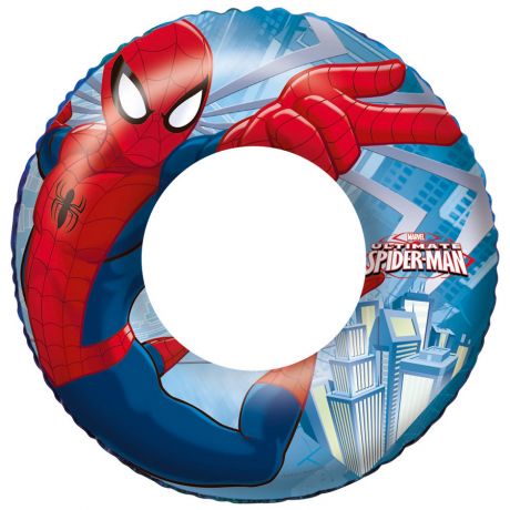Детский надувной круг для плавания Bestway Spider-Man 56 см