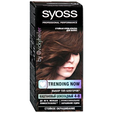 Краска для волос Syoss Color Trending Now 4-8 Каштановый шоколадный