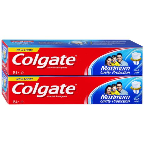 Зубная паста Colgate Свежая мята максимальная защита от кариеса 100 мл 2 штуки
