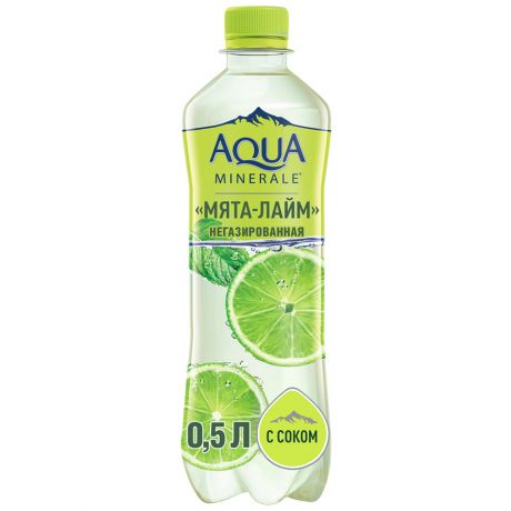 Напиток негазированный Aqua Minerale с соком Мята-Лайм 0.5 л