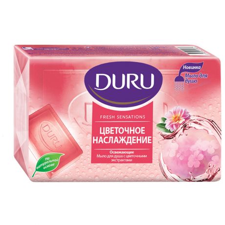 Мыло для душа Duru Fresh Sensations Цветочные экстракты, 150г