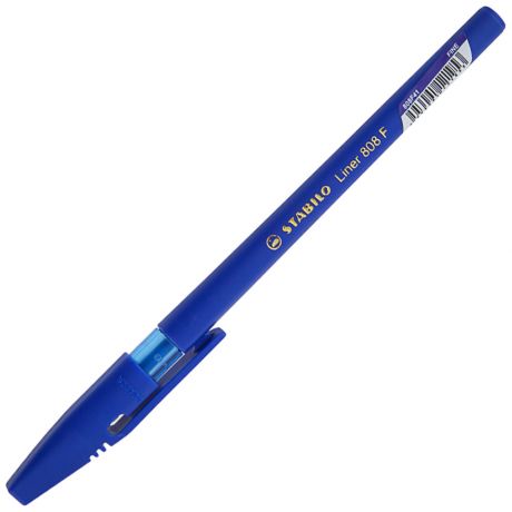 Ручка шариковая STABILO Liner F 808/41 0,38мм синий