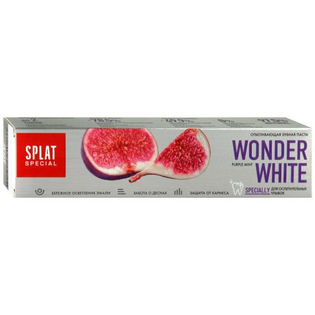 Зубная паста Splat Special Wonder White защита от кариеса 75 мл