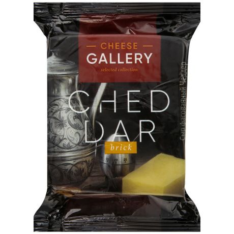 Сыр полутвердый Cheese Gallery Cheddar 50% 250 г