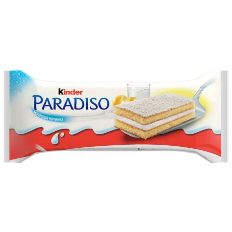 Пирожное Ferrero Kinder Милк-Парадиз бисквитное 23.3% 29 г