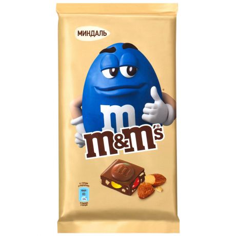 Шоколад молочный M&M