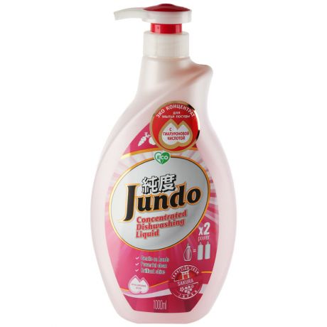 Гель для мытья посуды Jundo с ароматом сакуры 1 л