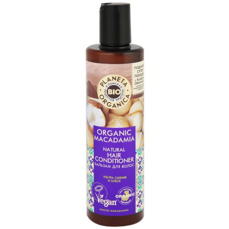 Бальзам Planeta Organica Organic macadamia для волос 0,28л