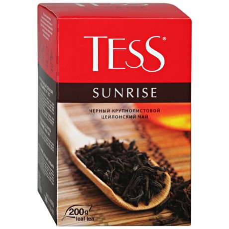Чай Tess Sunrise черный листовой 200 г