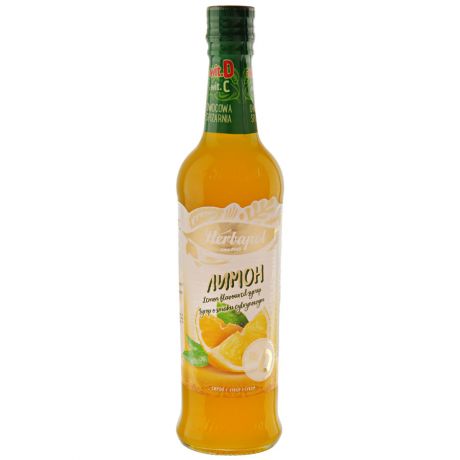 Сироп Herbapol со вкусом лимона 420 мл