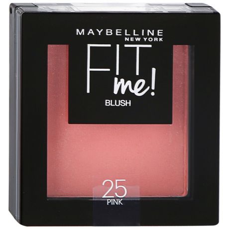 Румяна Maybelline FitMe Blush для лица оттенок 25 Розовый 4,5г