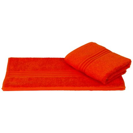 Полотенце махровое банное Hobby Home Collection Rainbow оранжевое 70х140 см