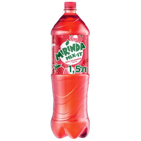 Напиток газированный Mirinda Mix-It Клубника-Личи 1.5 л