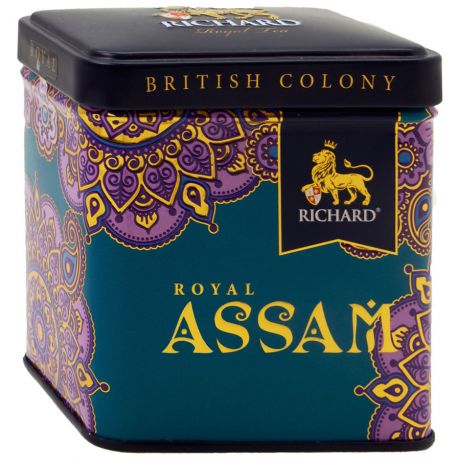 Чай Richard British Colony Royal Assam черный крупнолистовой 50 г