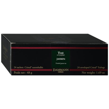 Чай Dammann Jasmin de Chine зеленый ароматизированный 24 пакетика по 2 г