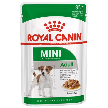 Корм Royal Canin Mini Adult для собак с 10 месяцев до 12 лет 85г