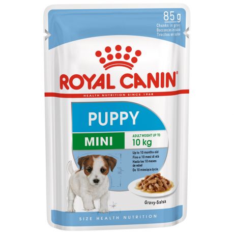 Корм Royal Canin Mini Puppy для щенков в возрасте c 2 до 10 месяцев 85г
