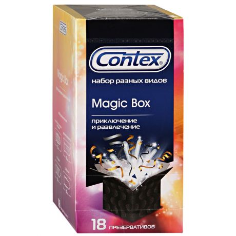 Презервативы Contex Magic Box 4 вида 18 штук