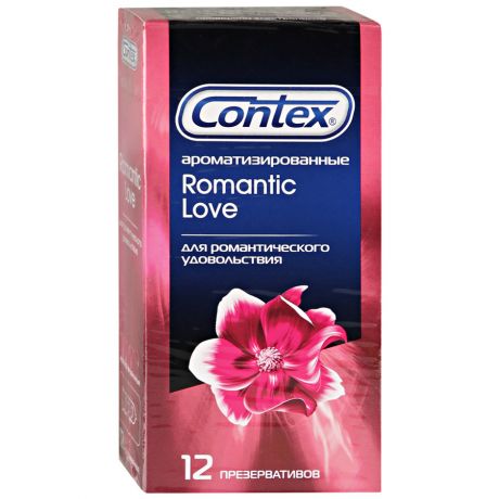 Презервативы Contex Romantic Love ароматизированные 12 штук