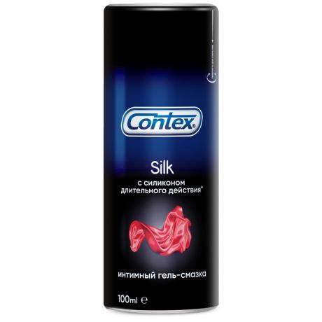 Гель-смазка Contex Plus Silk интимный силиконовый 100 мл