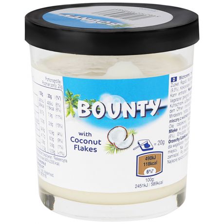 Паста шоколадная Bounty 0,2кг