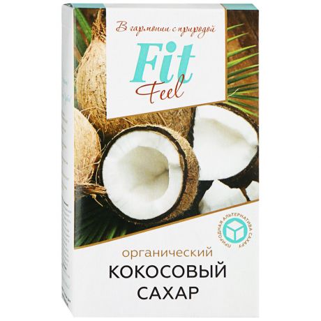 Сахар FitFeel органический кокосовый 0,2кг