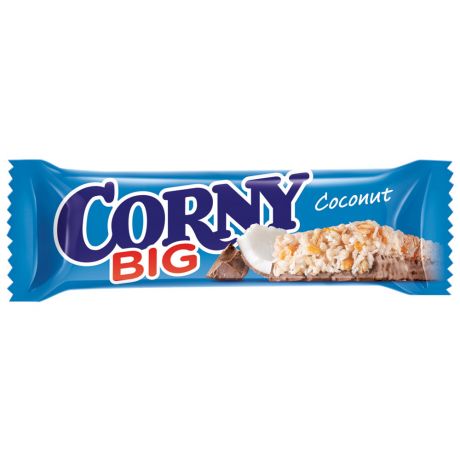 Батончик злаковый Corny Big с молочным шоколадом и кокосом 50 г