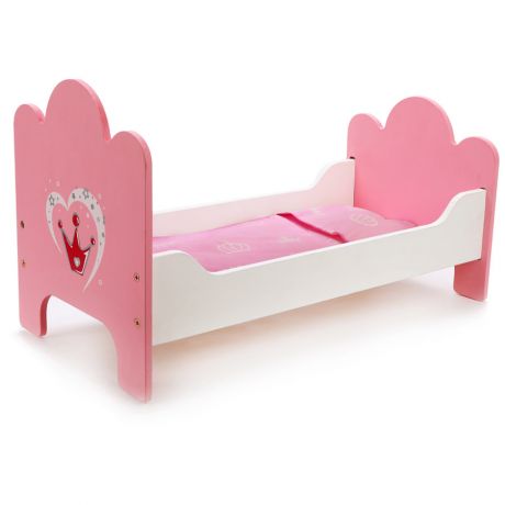 Кроватка для кукол Mary Poppins Корона деревянная