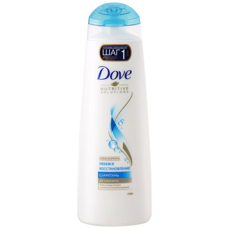 Шампунь Dove для тонких волос Объем и восстановление 0,25л