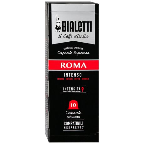 Капсулы Bialetti Roma 10 штук по 5.5 г