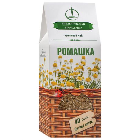 Напиток Емельяновская Биофабрика Ромашка чайный листовой 40 г