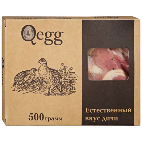 Мясо перепелки без кости Qegg для жаркого в маринаде Прованс охлажденное в вакуумной упаковке 500 г