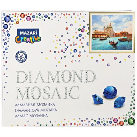 Мозаика Mazari Алмазная Полдень в Венеции 40х50 см