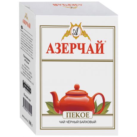 Чай Азерчай черный листовой 100 г