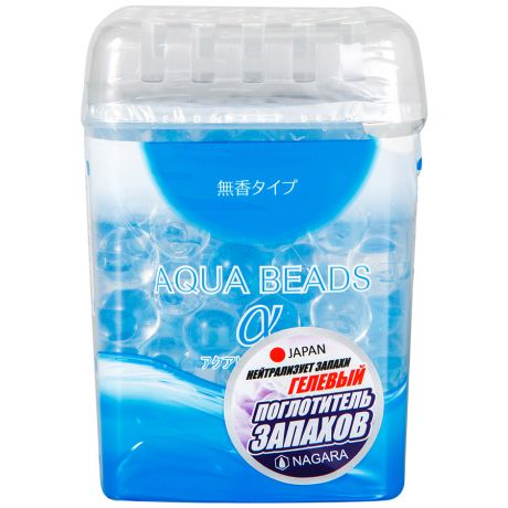 Поглотитель запаха Nagara Aqua Beads гелевый 360 г