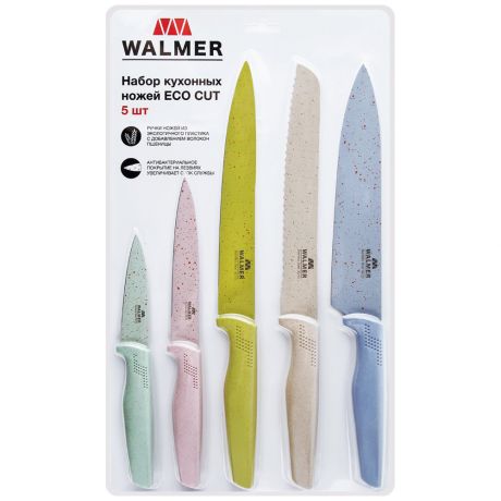 Набор ножей Walmer Eco Cut 5шт