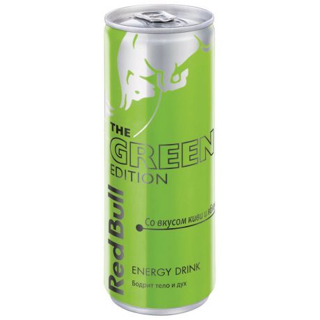 Напиток энергетический Red Bull Green Edition 0,25л