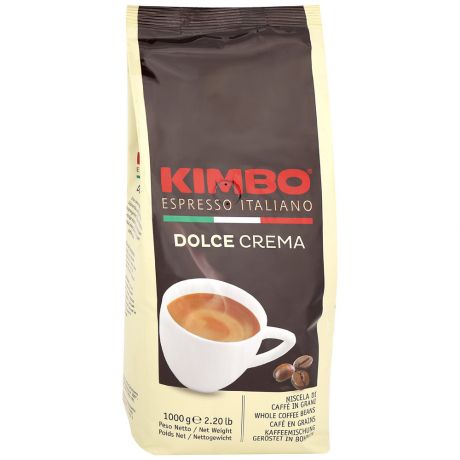 Кофе Kimbo Dolce Crema в зернах 1 кг