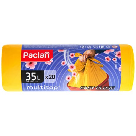 Мешки Paclan Multitop Aroma для мусора 35л 20шт