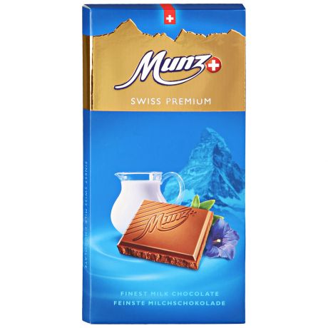 Шоколад Munz Молочный 100г