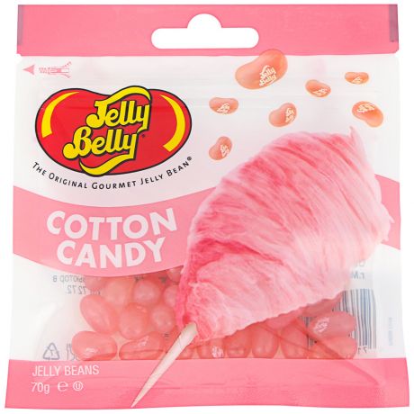 Драже жевательное Jelly Belly сахарная вата 70г