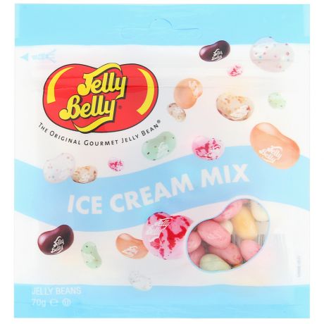 Драже жевательное Jelly Belly ассорти мороженое 70г