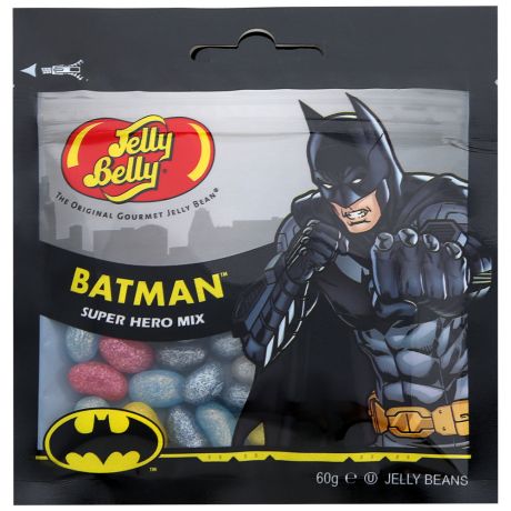 Драже жевательные Jelly Belly Super Hero Batman 60г