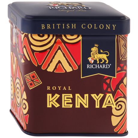 Чай Richard British Colony Royal Kenya черный крупнолистовой 50 г