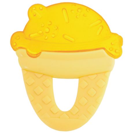 Игрушка-прорезыватель Chicco Fresh Relax Мороженое желтое