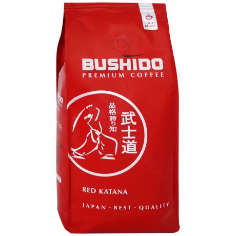 Кофе Bushido Red Katana Coffee в зернах 1 кг