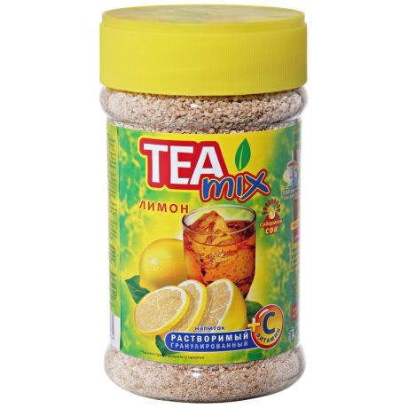 Напиток Tea mix Лимон чайный растворимый гранулированный 375 г