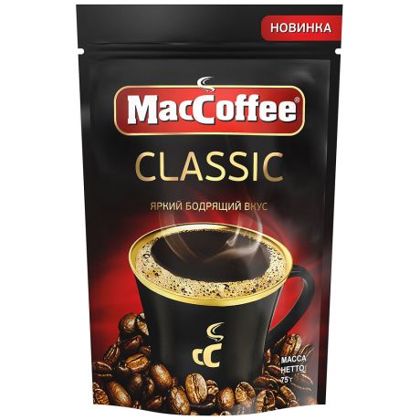 Кофе MacCoffee Classic растворимый сублимированный 75 г