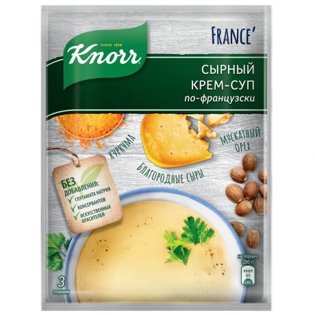 Крем-суп Knorr по-французски сырный 48гр