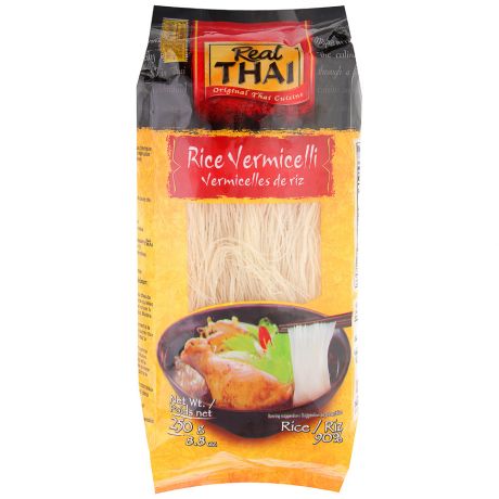 Вермишель Real Thai Рисовая 0,25кг